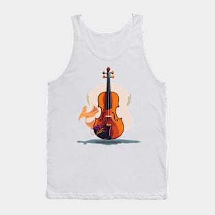 Cute Violin Tank Top